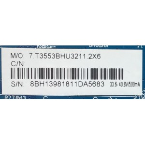 MAIN FUENTE PARA TV ATVIO / NUMERO DE PARTE 8BH13981811D / CV3553BH-U32 / MODELO ATV3215LED